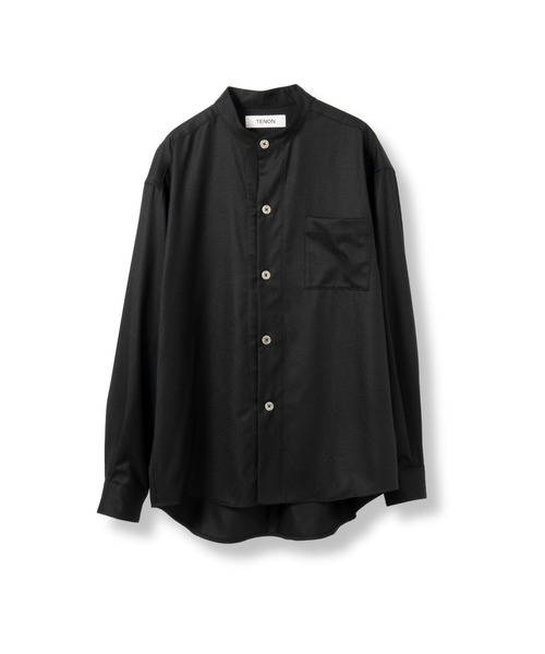 シャツ 「TENON」SUPER 120`s BAND COLLAR SHIRT メンズ_3