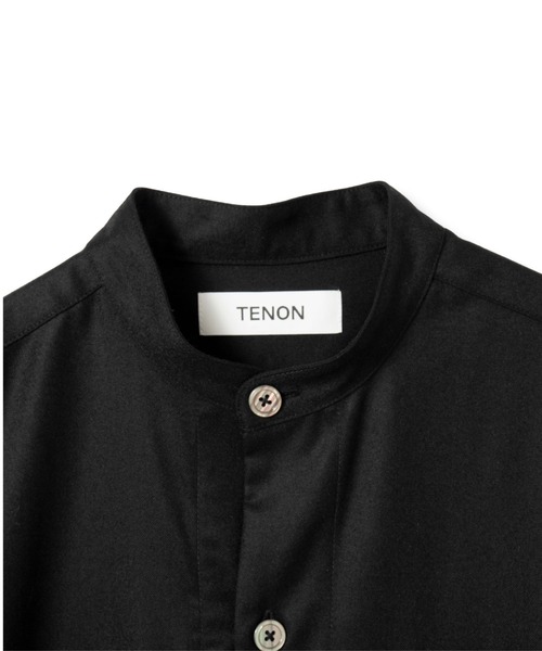 シャツ 「TENON」SUPER 120`s BAND COLLAR SHIRT メンズ_4