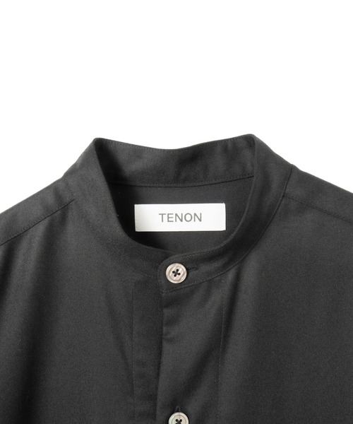 シャツ 「TENON」SUPER 120`s BAND COLLAR SHIRT メンズ_8