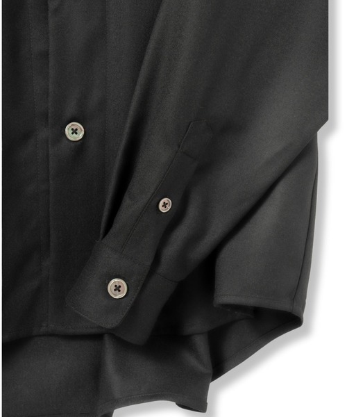 シャツ 「TENON」SUPER 120`s BAND COLLAR SHIRT メンズ_9