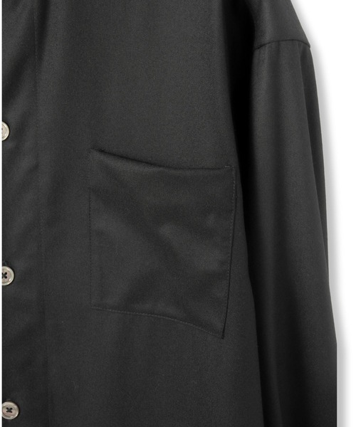シャツ 「TENON」SUPER 120`s BAND COLLAR SHIRT メンズ_10