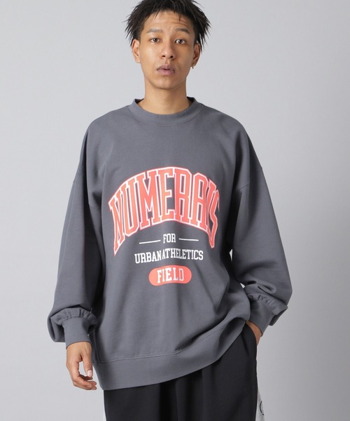 「NUMERALS」 スウェットカットソー MEDIUM ブラック メンズ_画像7