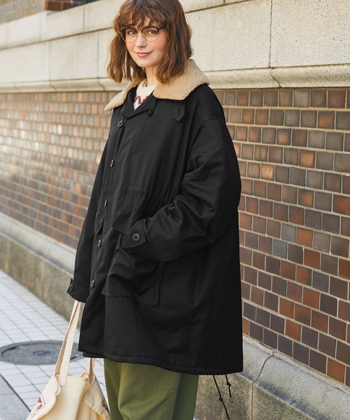 MONO-MART LADY'S」 ステンカラーコート FREE ブラック レディース