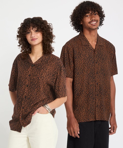 VOLCOM（ボルコム） シャツ 半袖 メンズ UTOPIAS PRINT SS 半袖シャツ