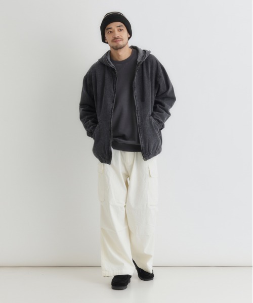 BACK NUMBER カーゴパンツ 「BACK NUMBER」コットンツイルカーゴパンツ