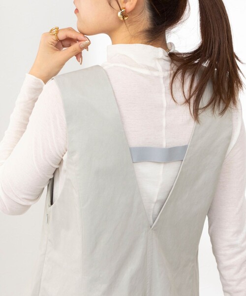 「NOLLEY'S」 長袖カットソー 38 アイボリー レディース_画像3