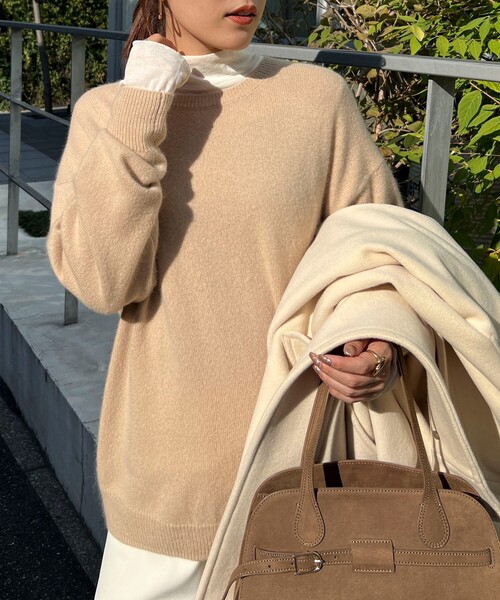 「NOLLEY'S」 長袖カットソー 38 アイボリー レディース_画像5