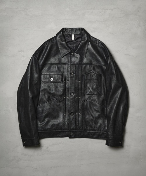 CCU（シーシーユー） ブルゾン アウター TRUCKER JACKET GOAT メンズ