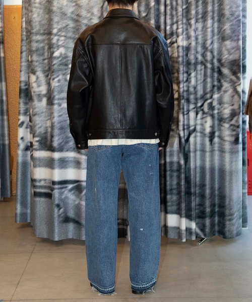 CCU（シーシーユー） ブルゾン アウター TRUCKER JACKET GOAT メンズ