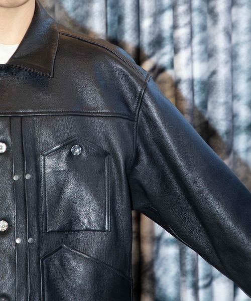 CCU（シーシーユー） ブルゾン アウター TRUCKER JACKET GOAT メンズ