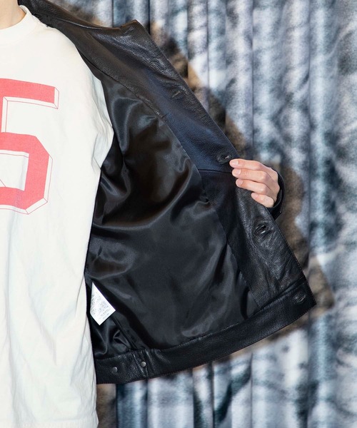 CCU（シーシーユー） ブルゾン アウター TRUCKER JACKET GOAT メンズ