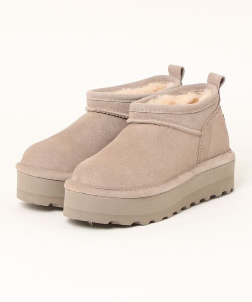 「BEARPAW」 ショートブーツ US8 ブラウン レディース_画像7