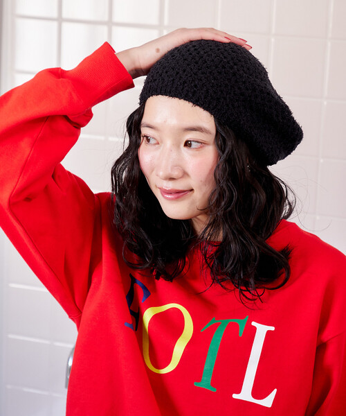 FREAK'S STORE（フリークスストア） ニット帽 ニットキャップ 透かし