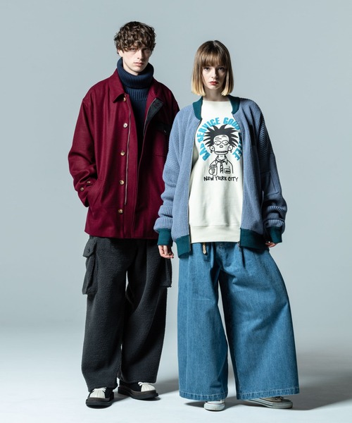 「glamb」 長袖ニット L ブラック メンズ_画像5
