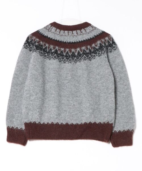 「SpRay」 ニットカーディガン FREE グレー レディース_画像2