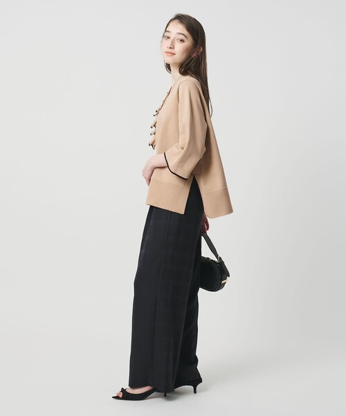 【美品】UNITED ARROWS ミニマルフリルニット UNITED ARROWS（ユナイテッドアローズ） ニット セーター ミニマル V
