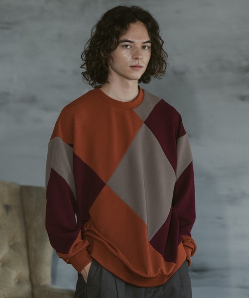 「Casper John」 長袖Tシャツ SMALL ブラック メンズ_画像3