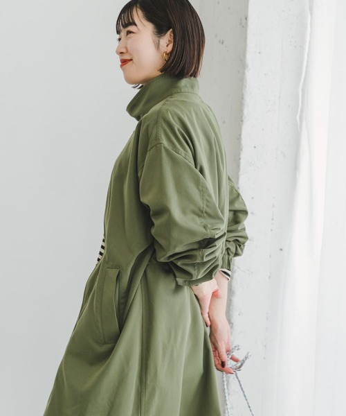 「ITEMS URBANRESEARCH」 コート FREE カーキ レディース_画像4