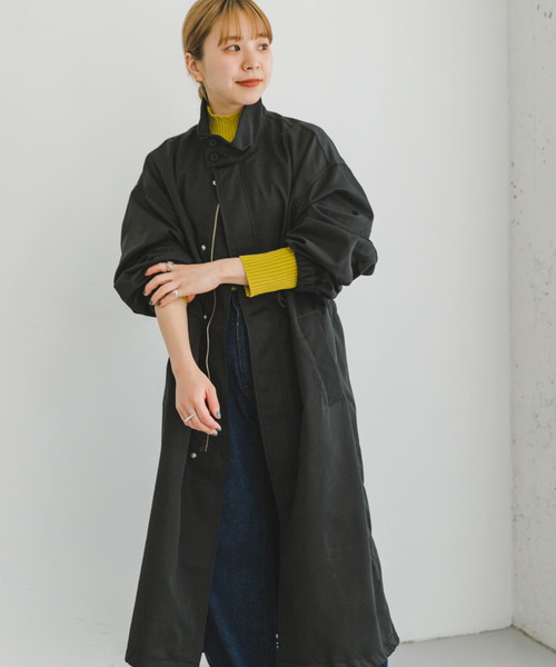 「ITEMS URBANRESEARCH」 コート FREE カーキ レディース_画像5