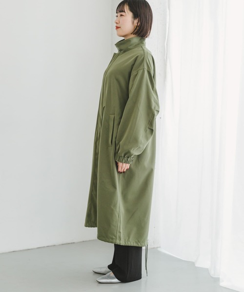 「ITEMS URBANRESEARCH」 コート FREE カーキ レディース_画像7