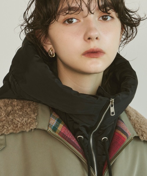 「Unitage」 ストール FREE ブラック レディース_画像2