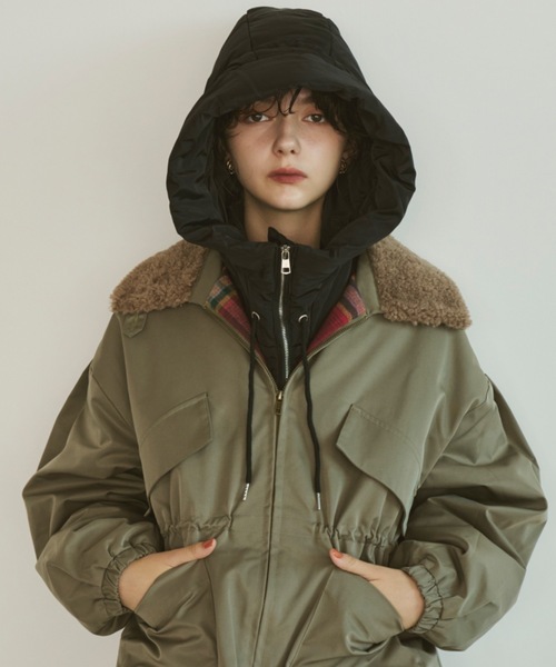 「Unitage」 ストール FREE ブラック レディース_画像7