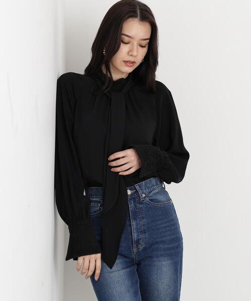 「PINKY&DIANNE」 長袖ブラウス 38 ホワイト系その他2 レディース_画像3