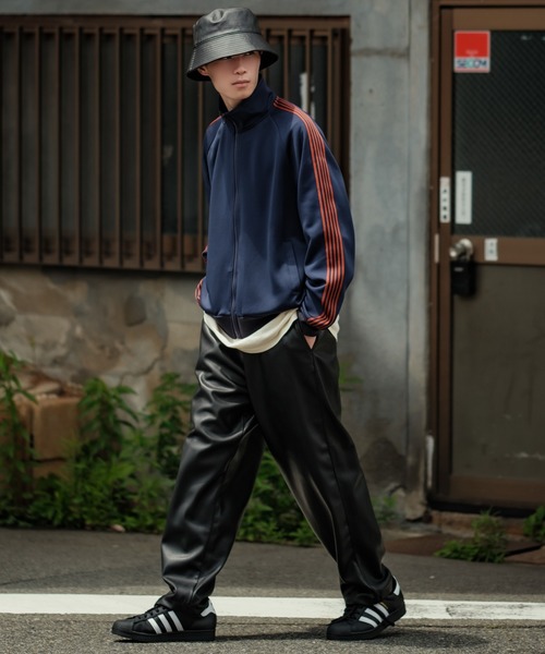 「improves」 「SIDEWAY STANCE」ジャージブルゾン MEDIUM ラベンダー メンズ_画像4