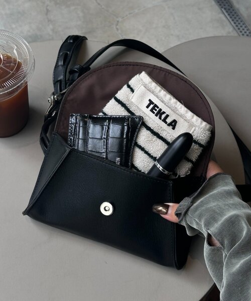 「CIAOPANIC TYPY」 「Soome」ウエストバッグ ONE SIZE バーガンディー レディース_画像6