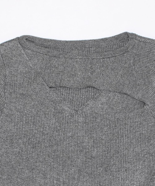 「Riff」 ニットワンピース M ブラウン レディース_画像5