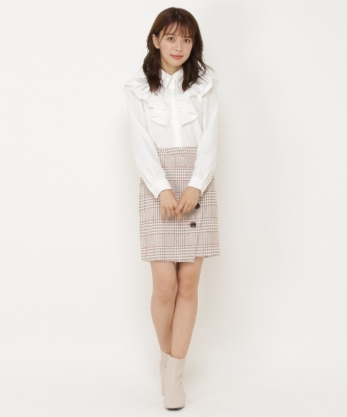 「WILLSELECTION」 長袖ブラウス MEDIUM ブラック レディース_画像8