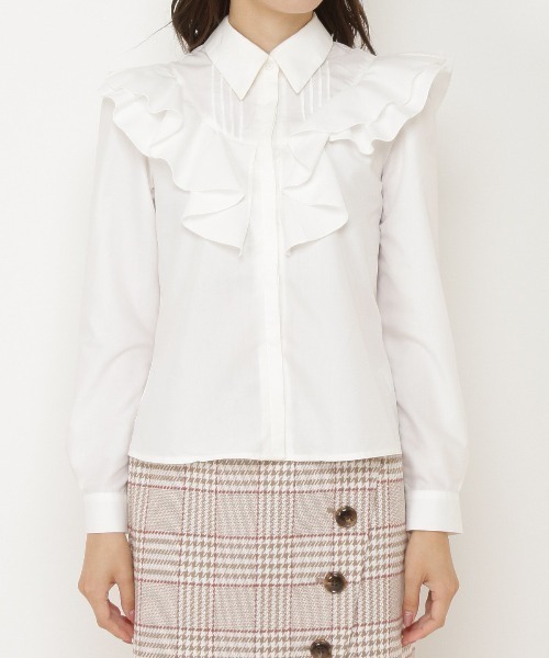 「WILLSELECTION」 長袖ブラウス MEDIUM ブラック レディース_画像9