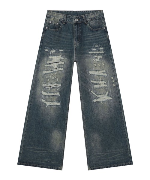 「CORPUS TOKYO」 デニムパンツ 2 ブルー メンズ_画像4