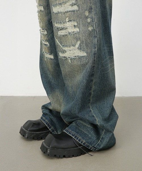 「CORPUS TOKYO」 デニムパンツ 2 ブルー メンズ_画像7