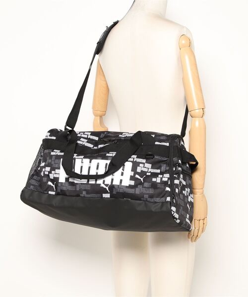 「PUMA」 ボストンバッグ フリー ヘザーグレー メンズ_画像5