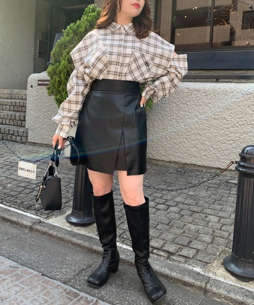 「OLIVE des OLIVE」 スカート FREE ブラック レディース_画像9