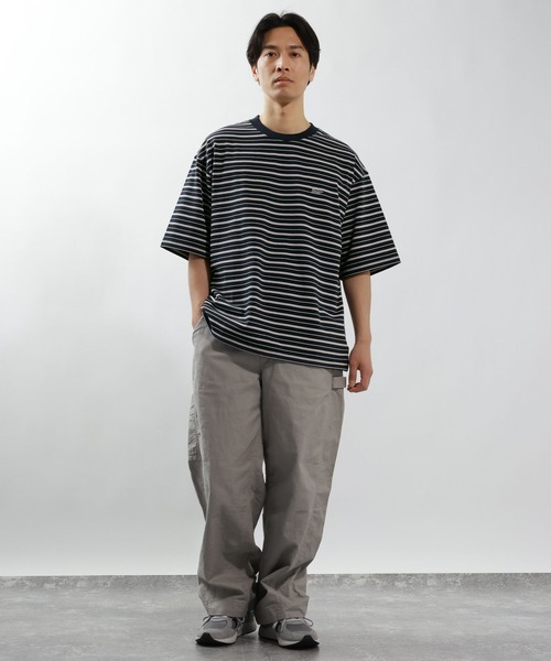 BAYFLOW（ベイフロー） tシャツ ボーダービッグTシャツ メンズ