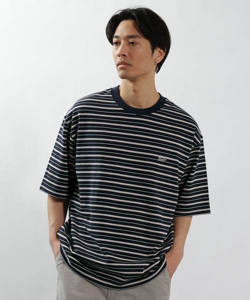 BAYFLOW（ベイフロー） tシャツ ボーダービッグTシャツ メンズ