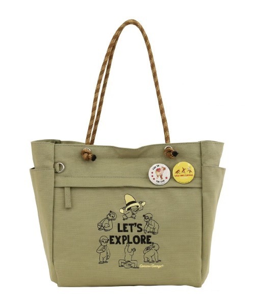 SAC'S BARJean（サックスバージーン） トートバッグ 「Curious George
