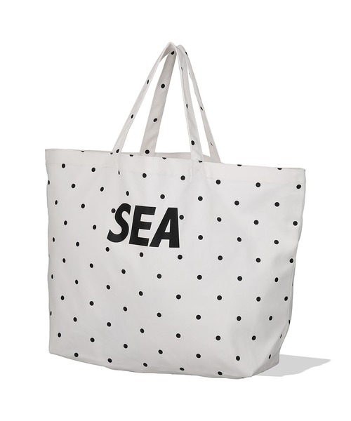 WIND AND SEA（ウィンダンシー） トートバッグ DOT SEA BIG CANVAS BIG