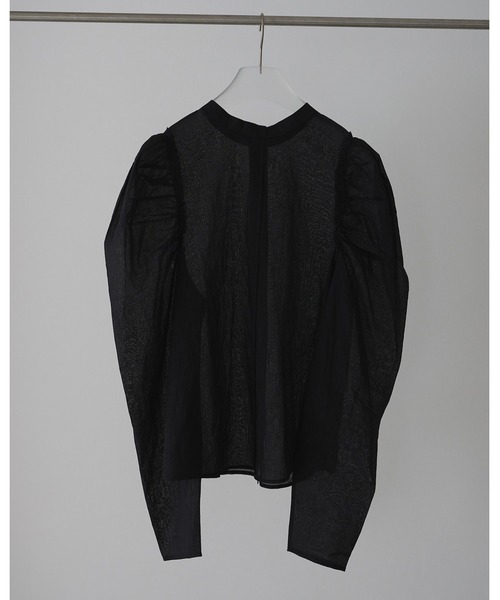 anuke（アンヌーク） ブラウス シャツ 2way Cottonorgandy Blouse 