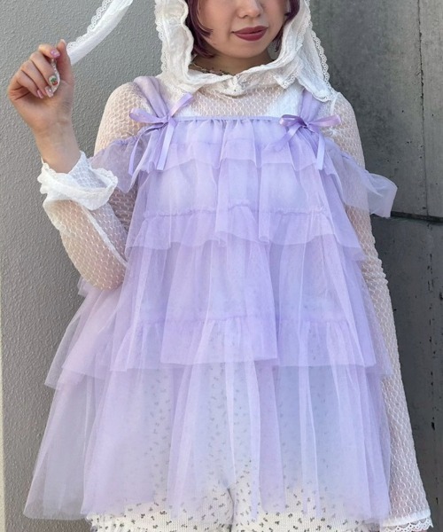 Candy Stripper（キャンディーストリッパー） TULLE TIERED ベビー
