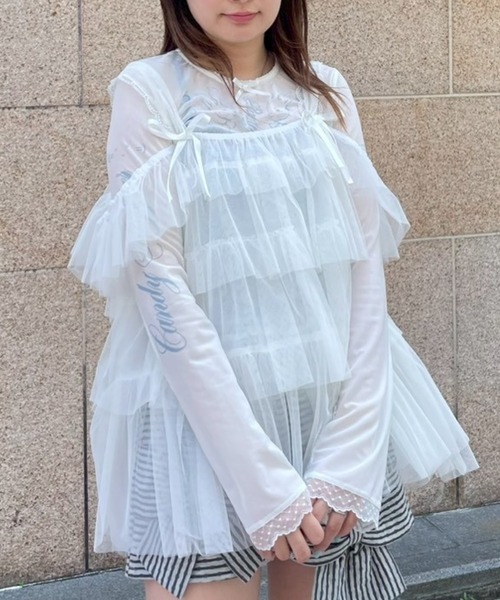 Candy Stripper（キャンディーストリッパー） TULLE TIERED ベビー