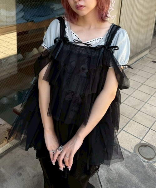 Candy Stripper（キャンディーストリッパー） TULLE TIERED ベビー