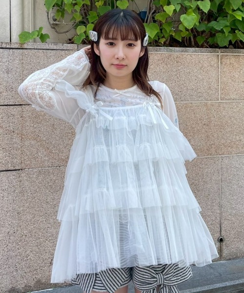 Candy Stripper（キャンディーストリッパー） TULLE TIERED ベビー