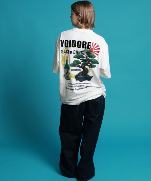CORPUS SELECT tシャツ 「YOIDORE/酔いどれ」盆栽見ながら日本酒 TEE