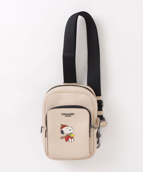 【ご相談可】COACH ショルダーバッグ ベージュ/ブラック COACH（コーチ） ショルダーバッグ - ベージュ レディース : ZOZOTOWN