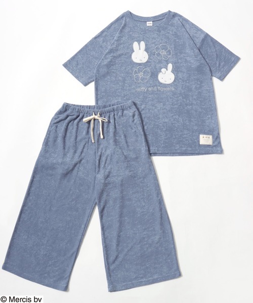 ミッフィー　パジャマ　ルームウェア　4着セット Miffy（ミッフィー） パジャマ ルームウェア パイルTシャツ＆七分丈