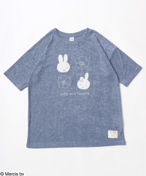 Miffy（ミッフィー） パジャマ ルームウェア パイルTシャツ＆七分丈
