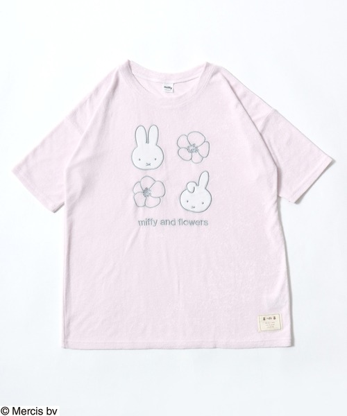 Miffy（ミッフィー） パジャマ ルームウェア パイルTシャツ＆七分丈